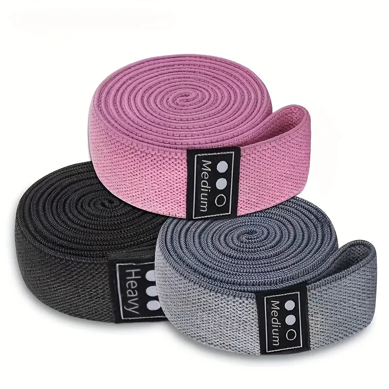 Bigzora Knit Resistance Bands for Yoga Strength Training