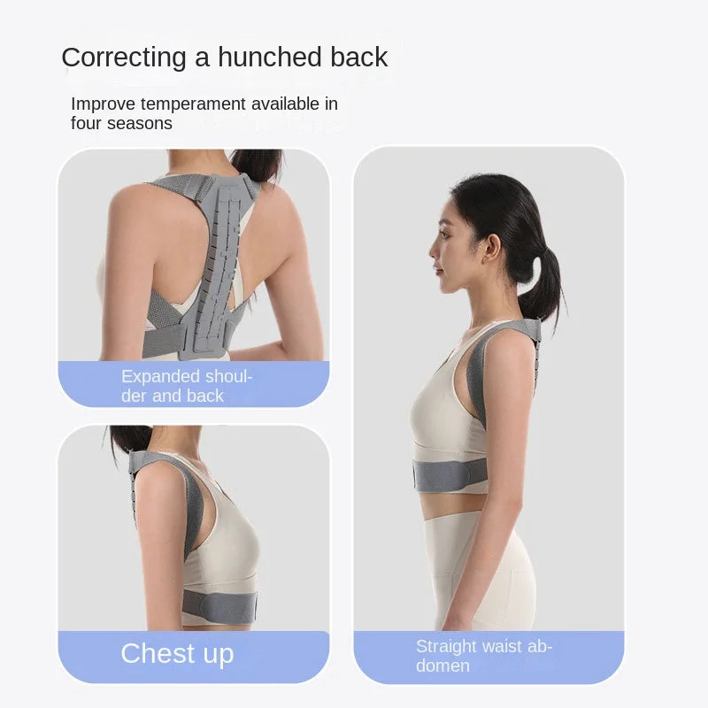 Bigzora Adjustable Posture Corrector Shoulder Back Support Belt