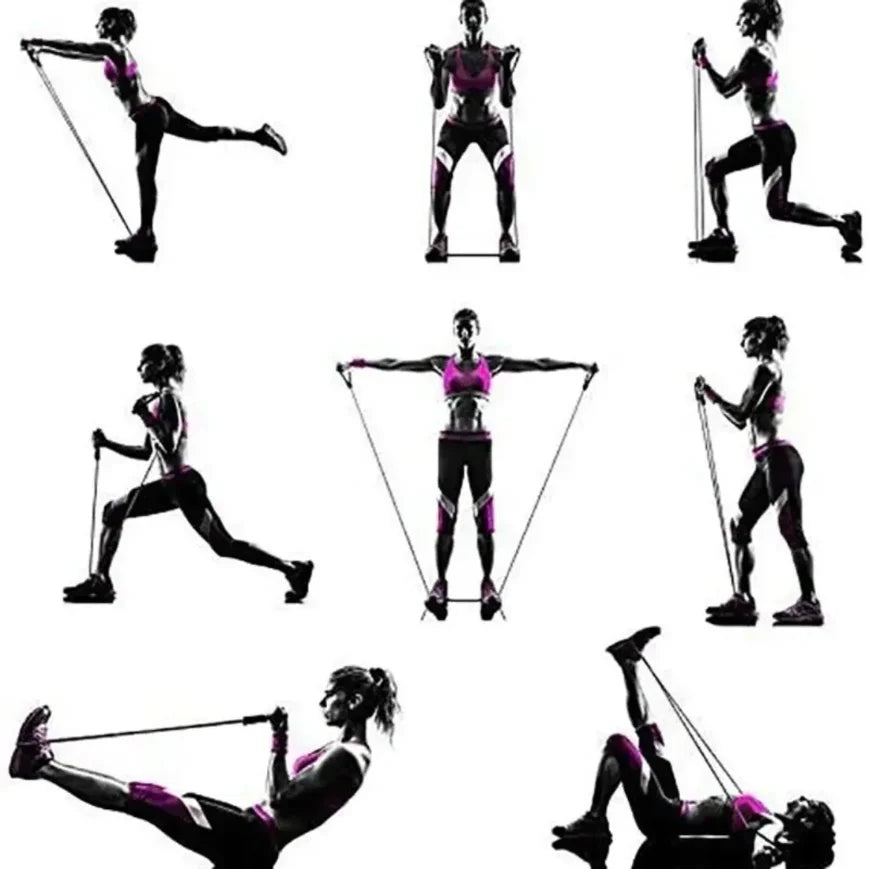 Bigzora Resistance Bands Set with Handles for Training