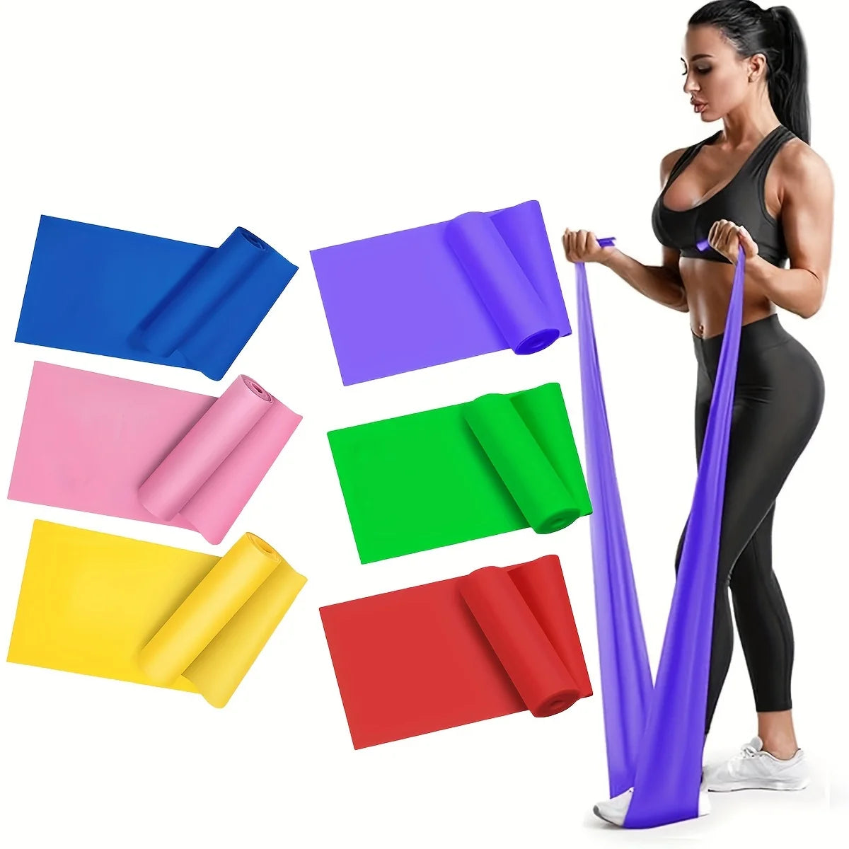 Bigzora Resistance Bands for Workout Training and Stretching