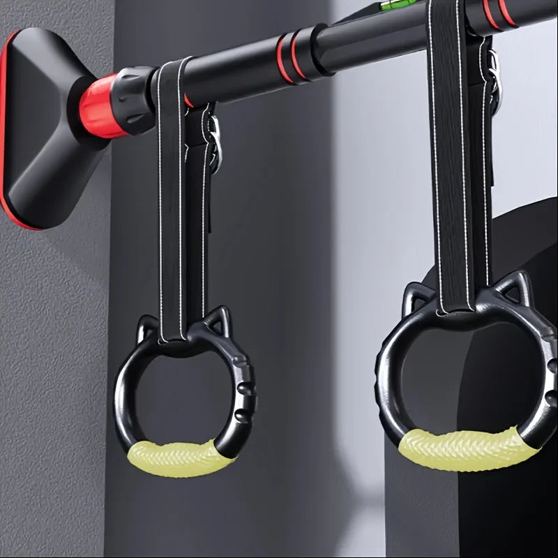 Bigzora Adjustable Gym Rings Grip Strength Training Set