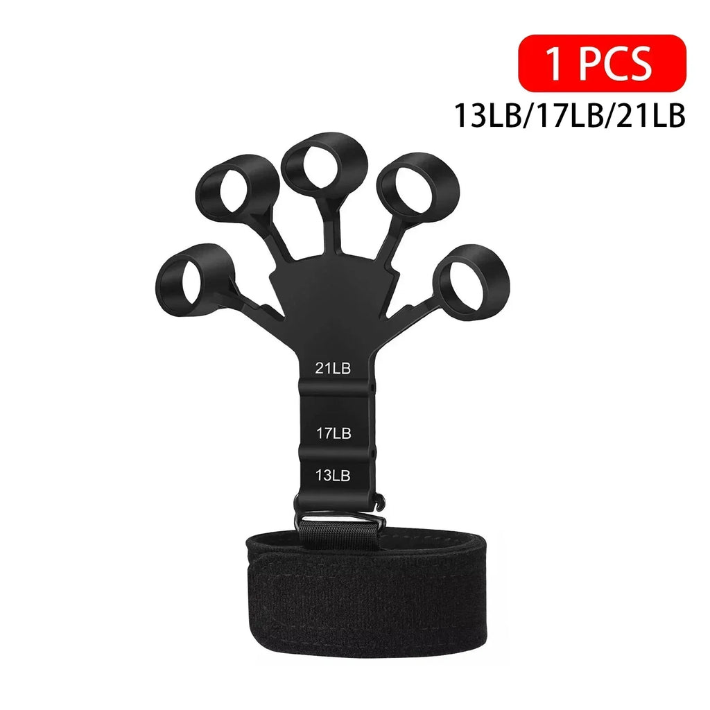 Bigzora Hand Grip Strengthener Finger Exerciser Trainer Tool