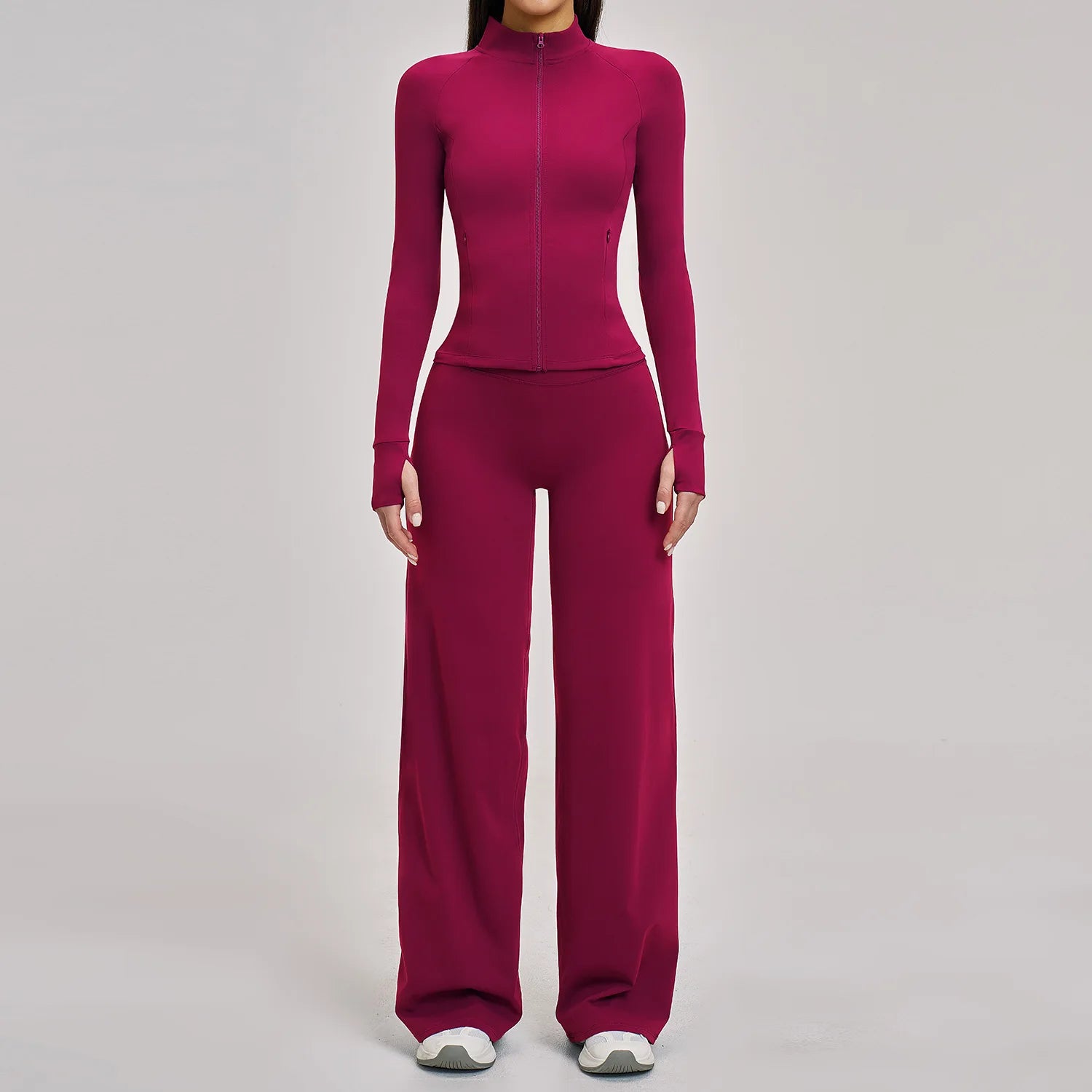 Bigzora Women’s Yoga Sports Set 2/3PCS Gym Tracksuit Outfit