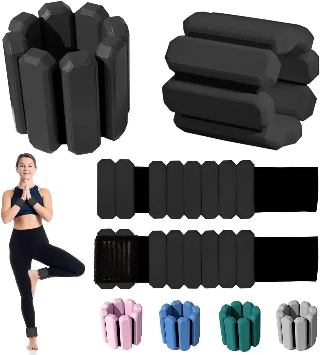Bigzora Adjustable Wrist & Ankle Weights Fitness Bands