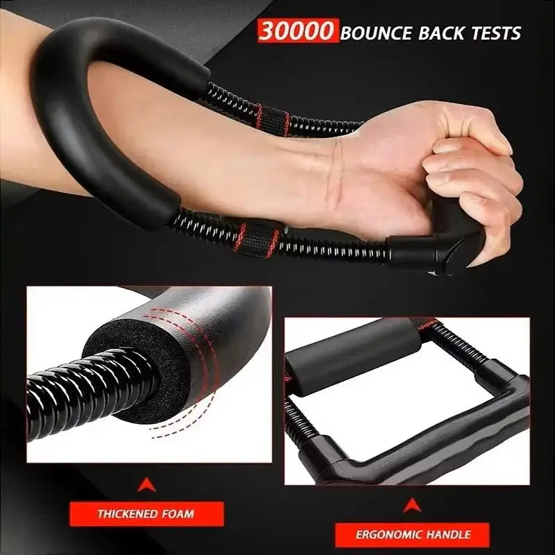 Bigzora Adjustable Wrist & Forearm Strength Trainer Grip Tool