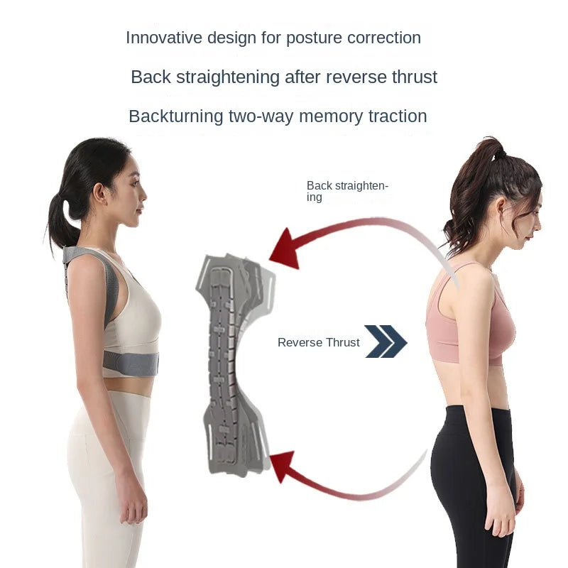 Bigzora Adjustable Posture Corrector Shoulder Back Support Belt