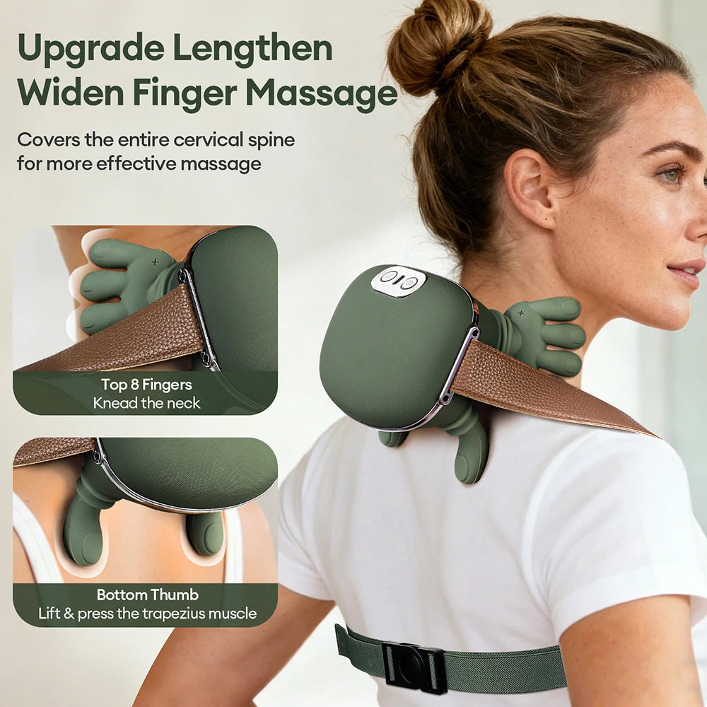 Bigzora 4D Neck & Shoulder Bionic Massage Shawl Wireless