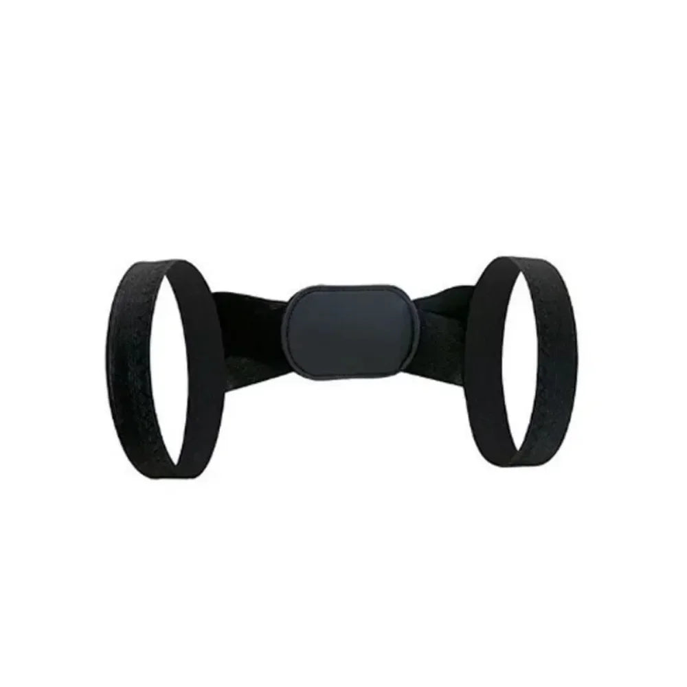 Bigzora Adjustable Back Posture Corrector Shoulder Belt Black
