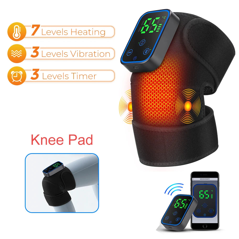 Bigzora Electric Heated Shoulder Brace Massage Support Wrap
