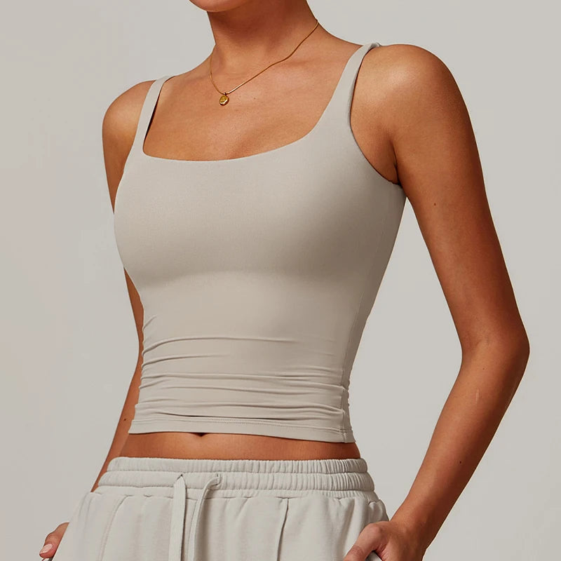 Bigzora Women’s Quick Dry Yoga Gym Tank Top