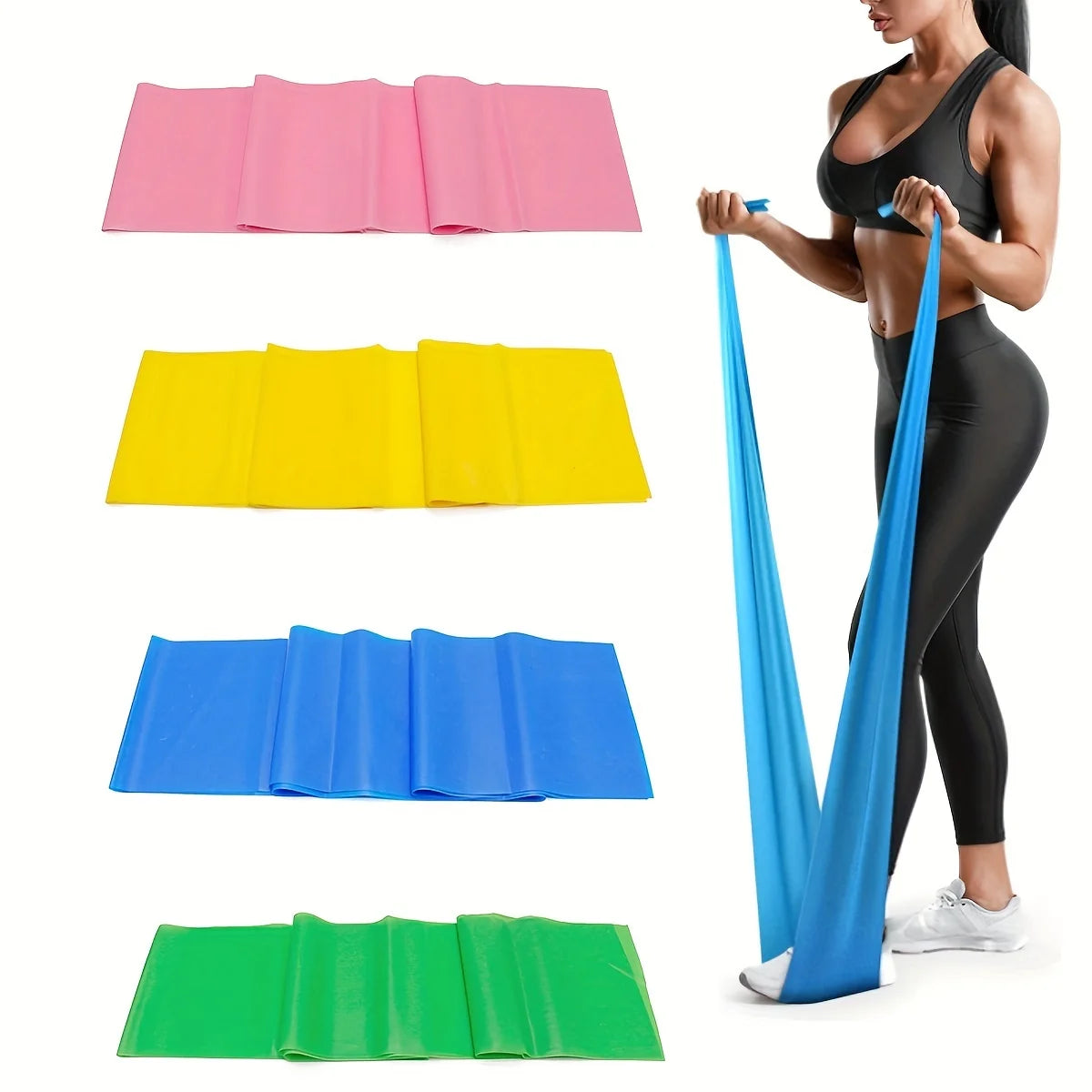 Bigzora Resistance Bands for Workout Training and Stretching