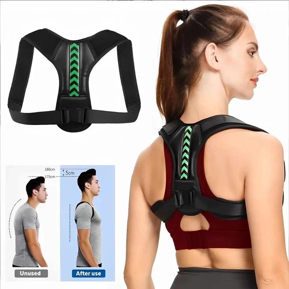 Bigzora Adjustable Posture Corrector Back Support Brace
