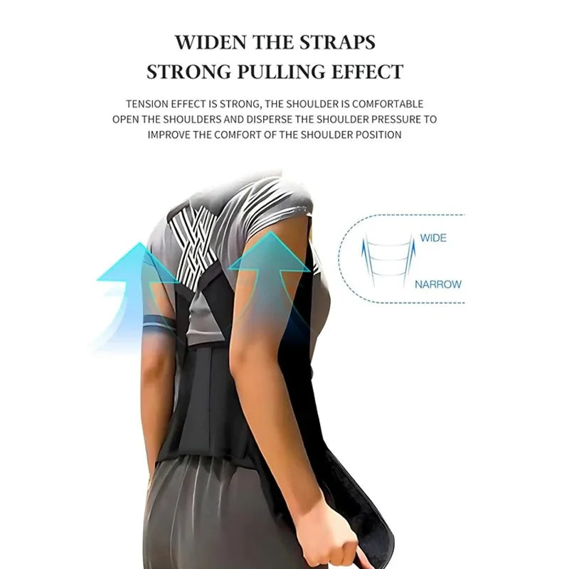 Bigzora Breathable Back Posture Corrector Brace for Women & Kids