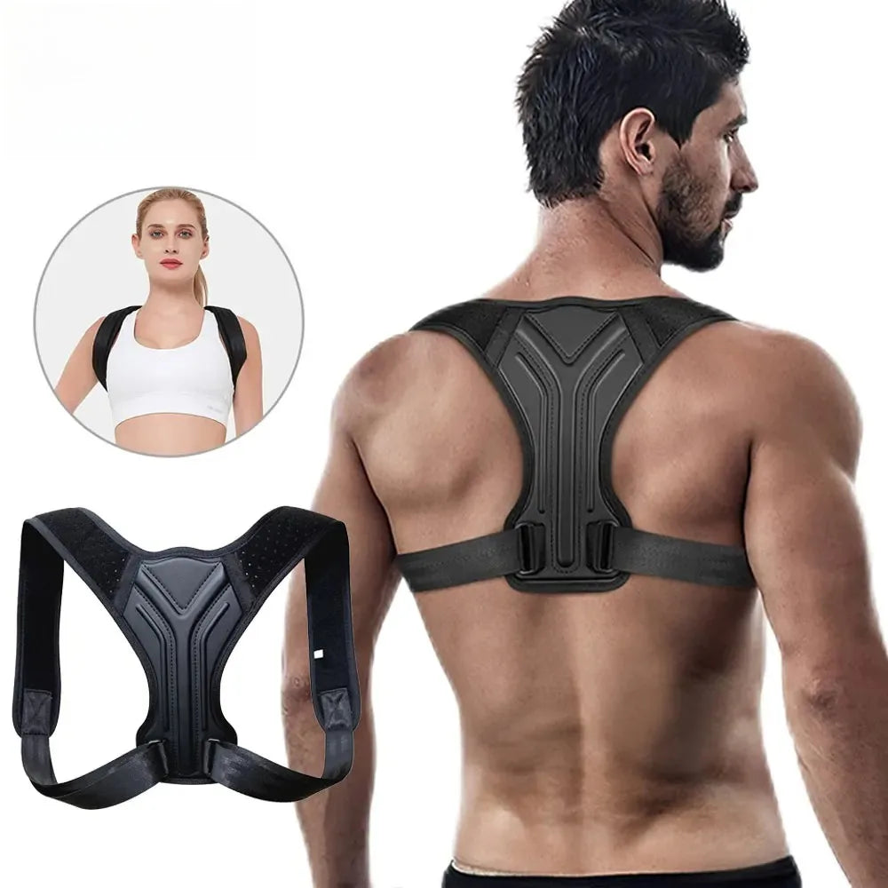 Bigzora Adjustable Shoulder & Back Posture Corrector Belt