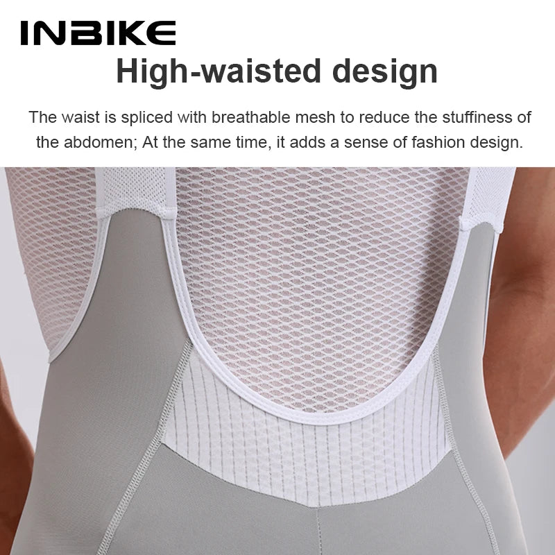 Bigzora Men’s Cycling Bib Shorts Breathable Biking Tights