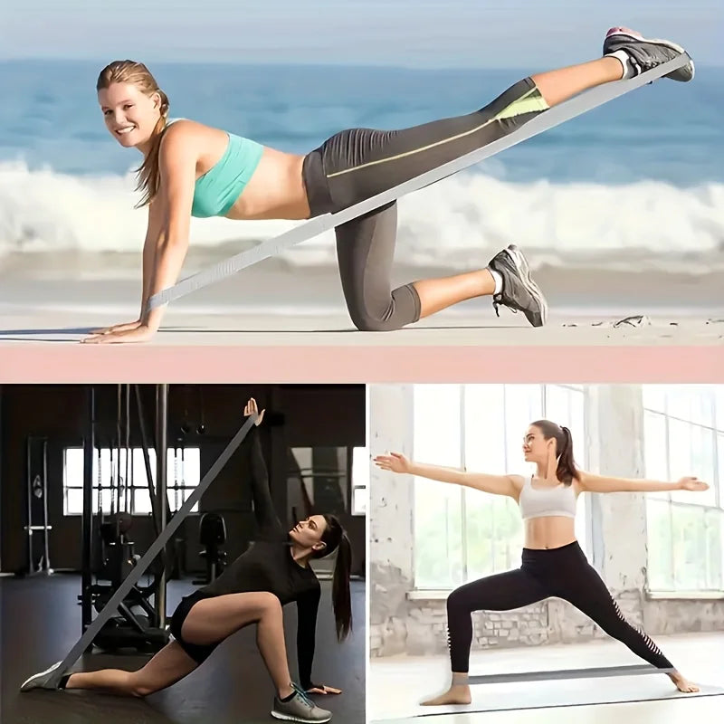 Bigzora Knit Resistance Bands for Yoga Strength Training