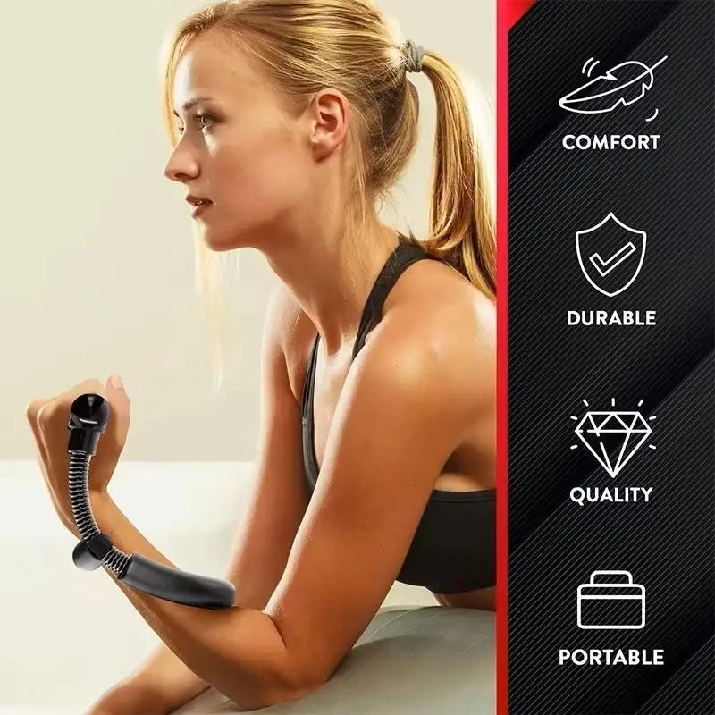 Bigzora Adjustable Wrist & Forearm Strength Trainer Grip Tool