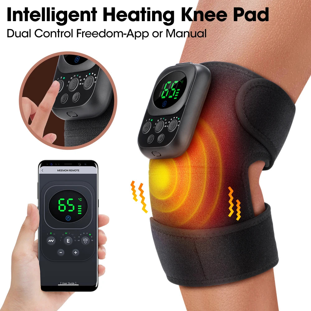 Bigzora Electric Heated Shoulder Brace Massage Support Wrap