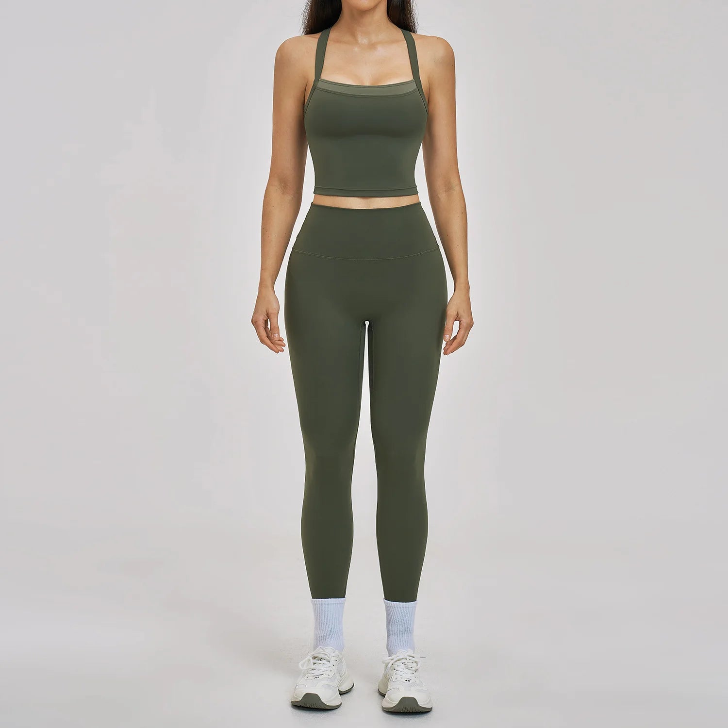 Bigzora Women’s Yoga Workout Set Sportswear Suit