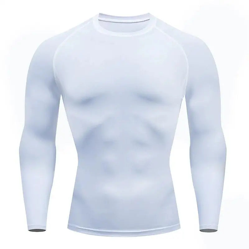 Bigzora Men’s Compression Long Sleeve Workout Shirt