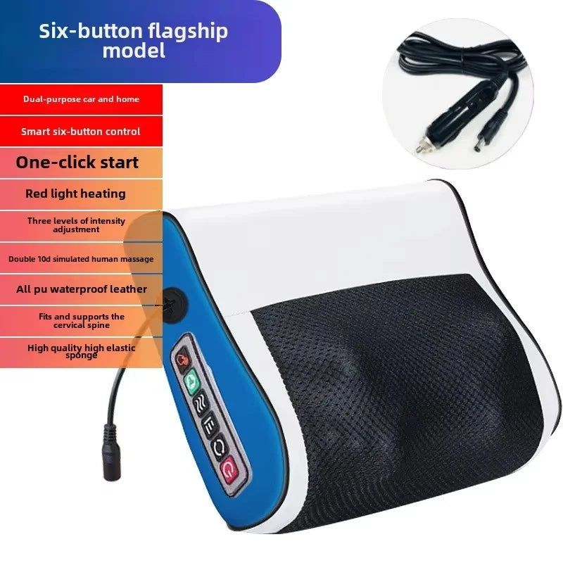 Bigzora Shiatsu Neck & Shoulder Massager with Heat