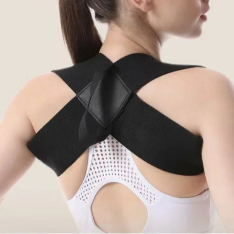 Bigzora Adjustable Back Posture Corrector Brace for Men & Women