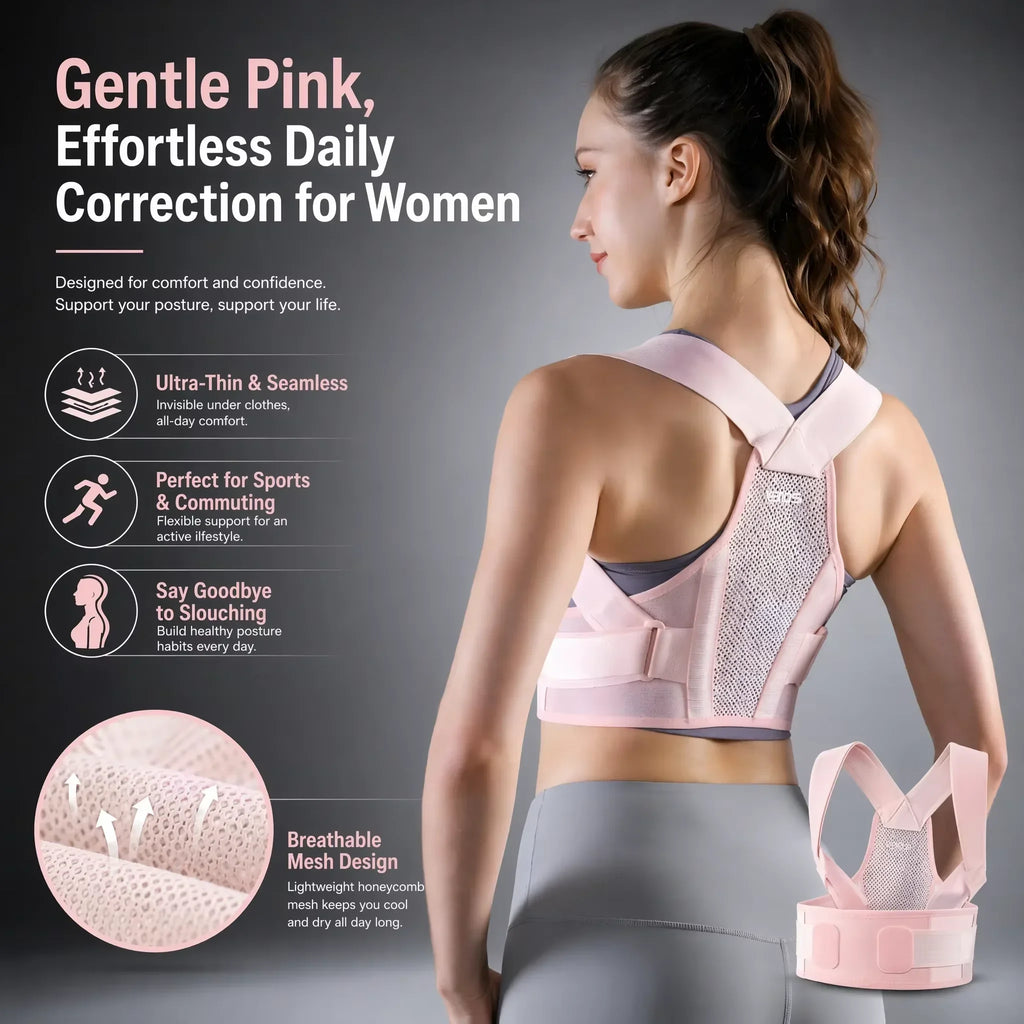 Bigzora Invisible Breathable Posture Corrector Back Support Belt