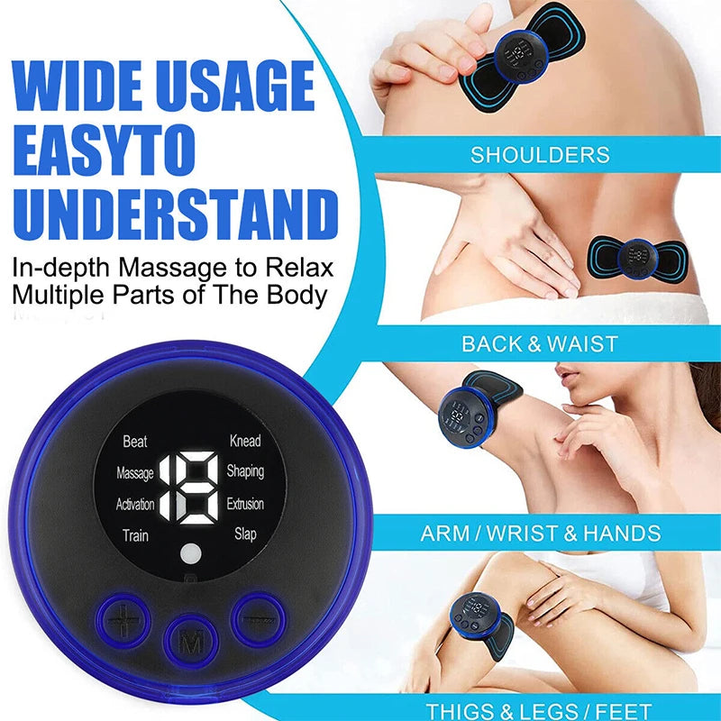 Bigzora TENS EMS Neck & Body Muscle Massager 19 Level
