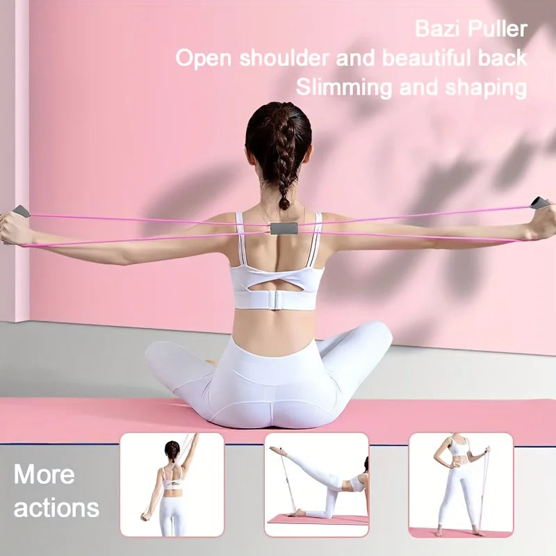 Bigzora 5 Piece Yoga Fitness Resistance Training Set