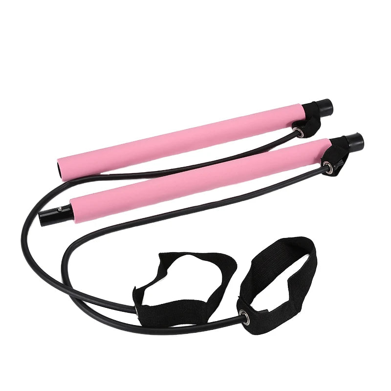 Bigzora Pilates Bar Kit Resistance Band Fitness Set