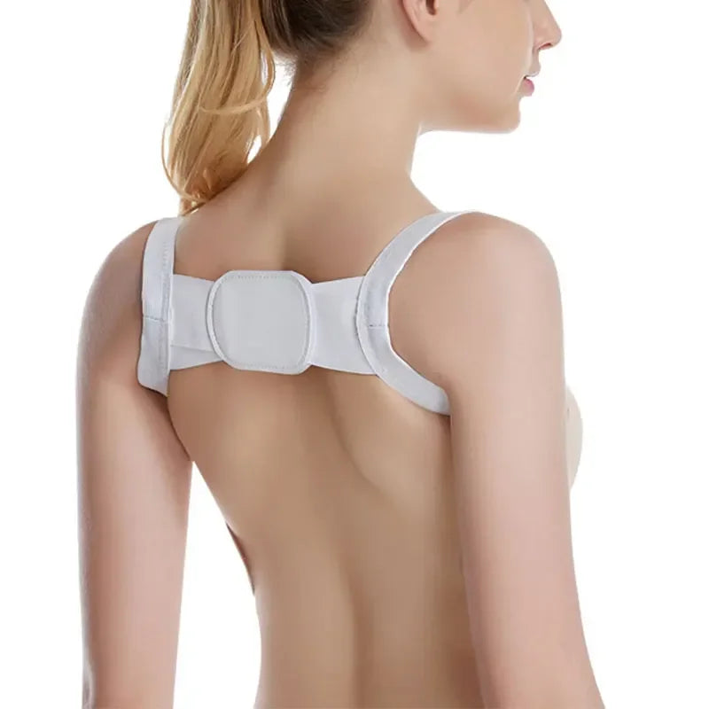 Bigzora Adjustable Back Posture Corrector Shoulder Belt Black