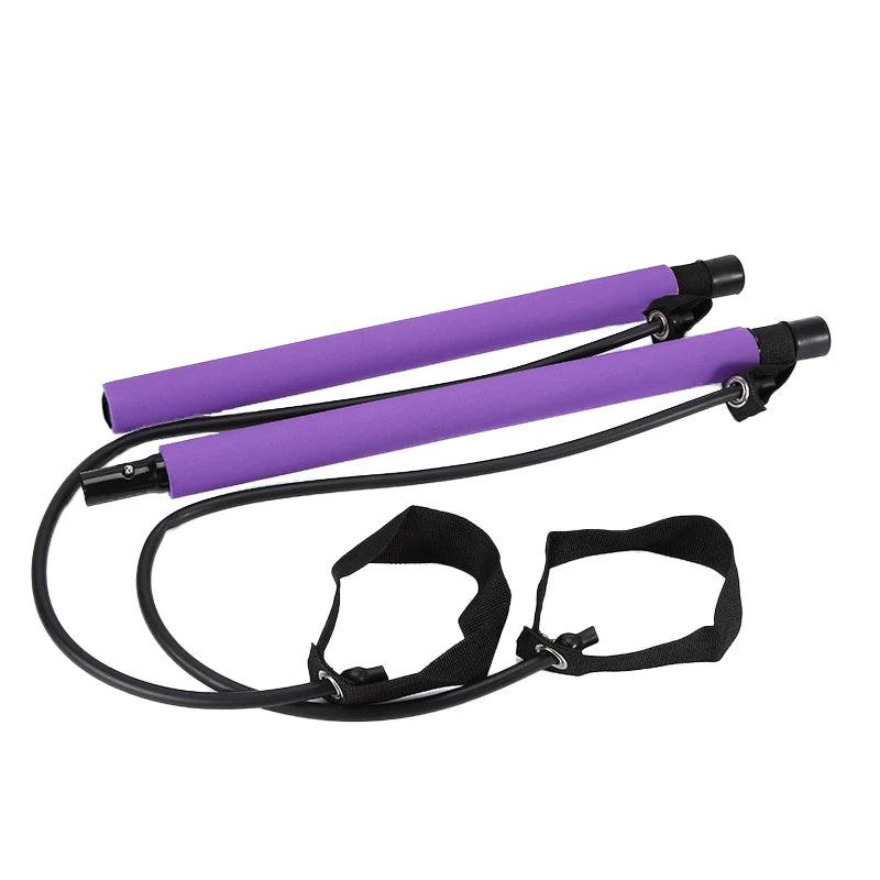 Bigzora Pilates Bar Kit Resistance Band Fitness Set