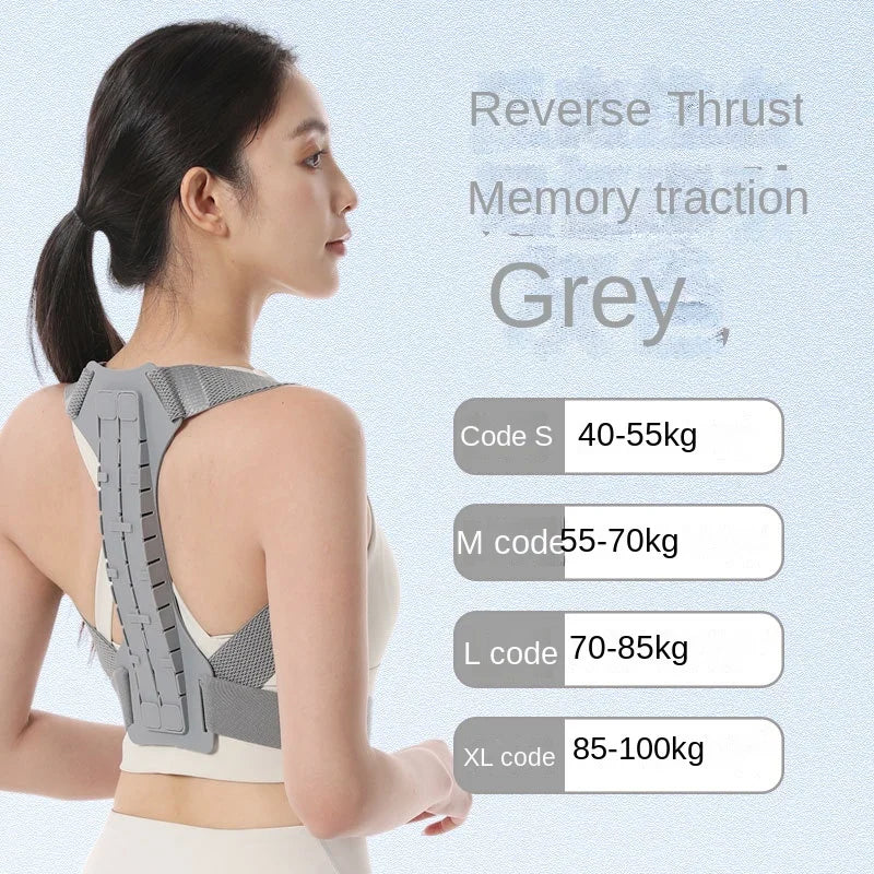 Bigzora Adjustable Posture Corrector Shoulder Back Support Belt
