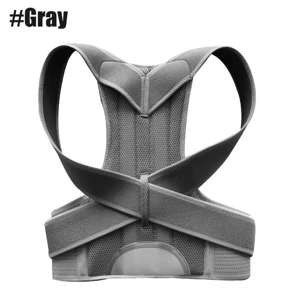 Bigzora Adjustable Back Posture Corrector Brace for Men & Women
