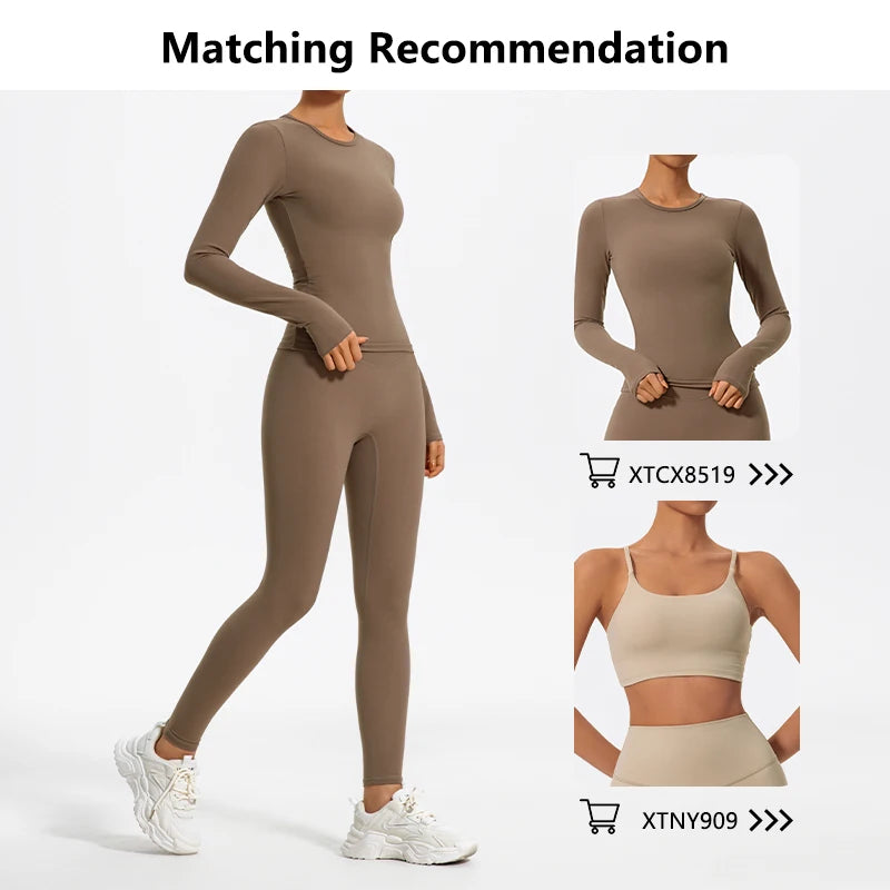 Bigzora High Waist Yoga Leggings Push Up Workout Tights