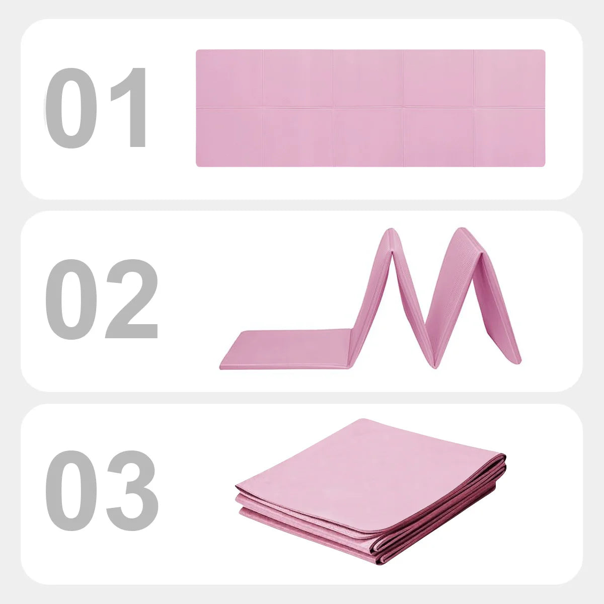 Bigzora 4MM EVA Yoga Mat Non Slip Exercise Fitness Mat