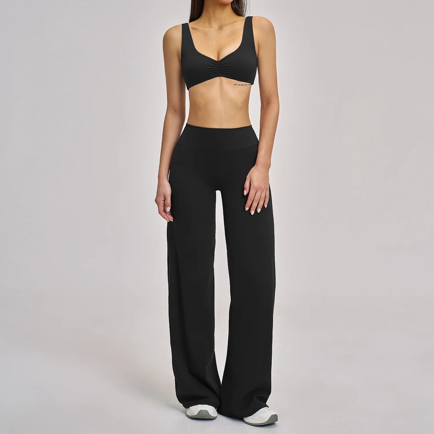 Bigzora Women’s Yoga Sports Set 2/3PCS Gym Tracksuit Outfit