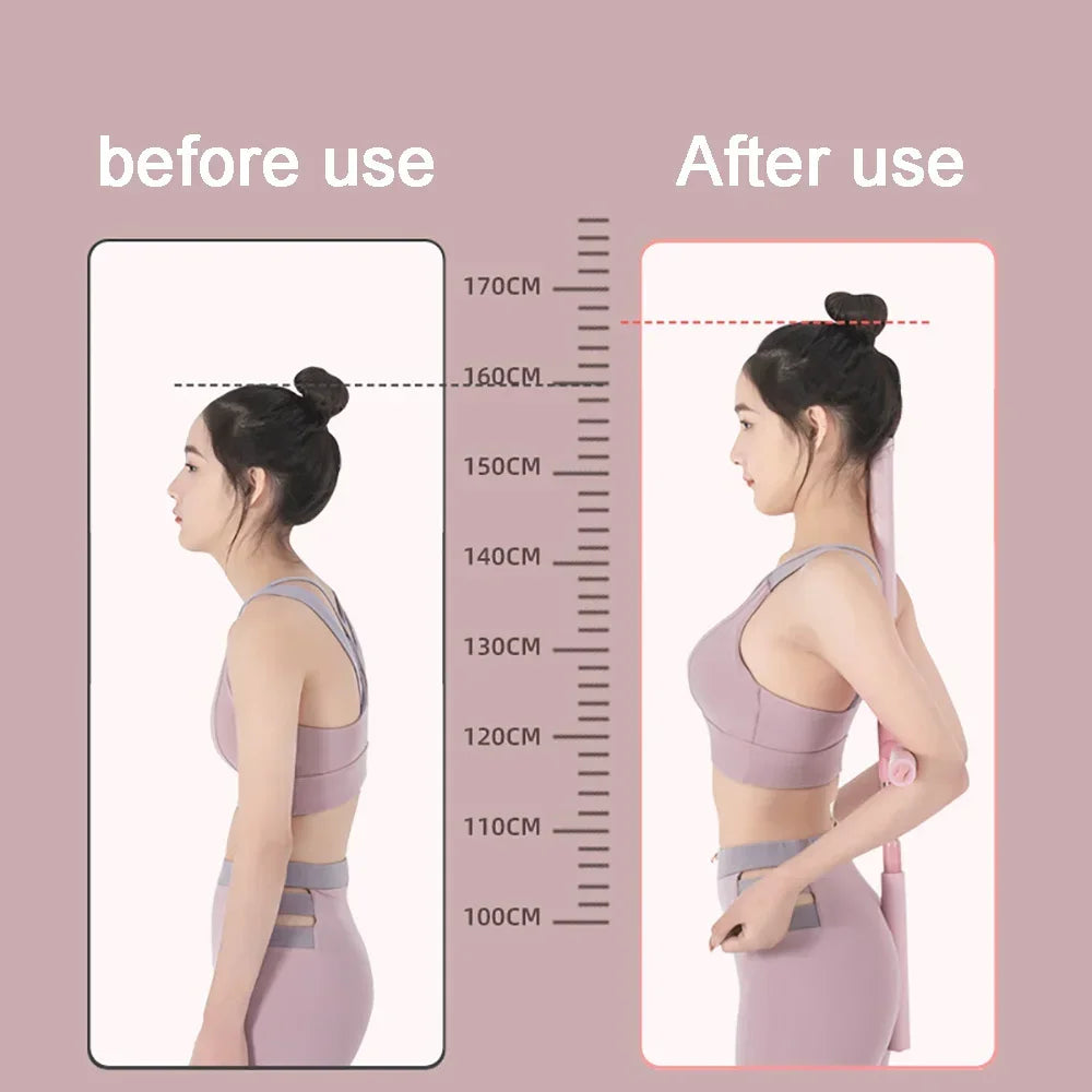 Bigzora Hunchback Corrector Yoga Posture Alignment Stick