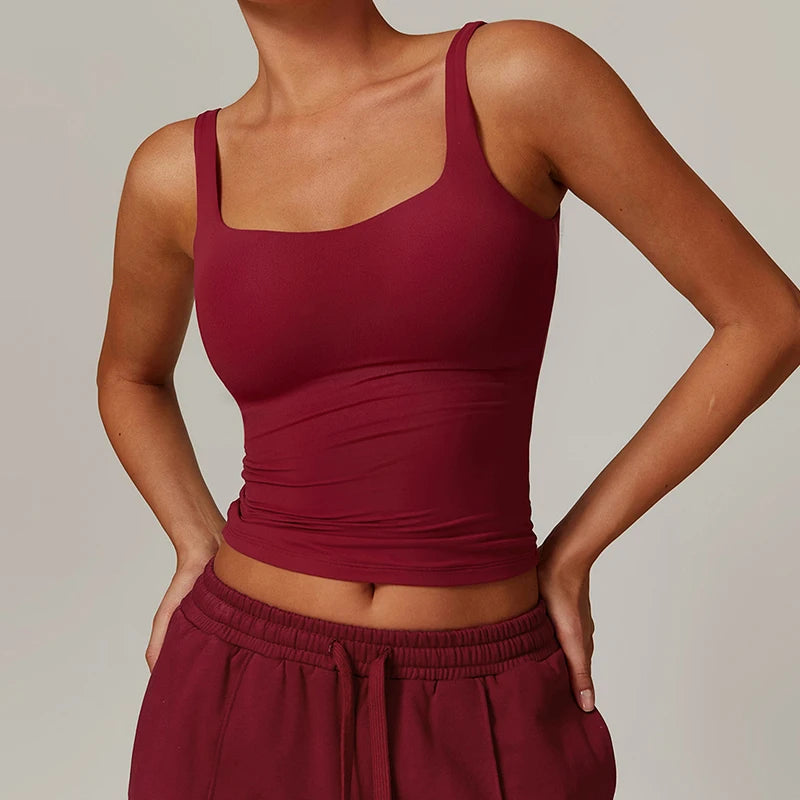 Bigzora Women’s Quick Dry Yoga Gym Tank Top