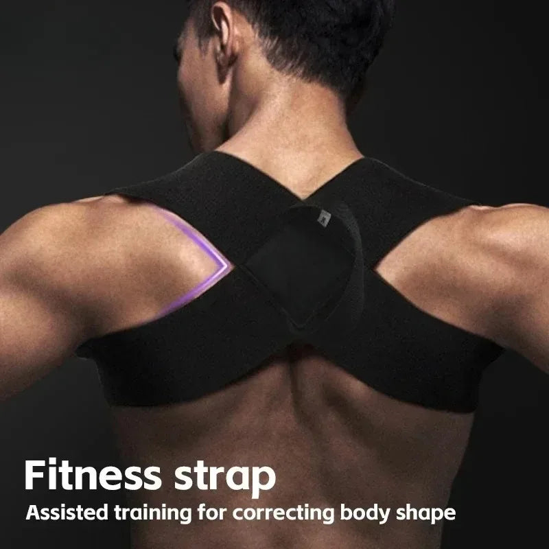 Bigzora Adjustable Back Posture Corrector Brace for Men & Women
